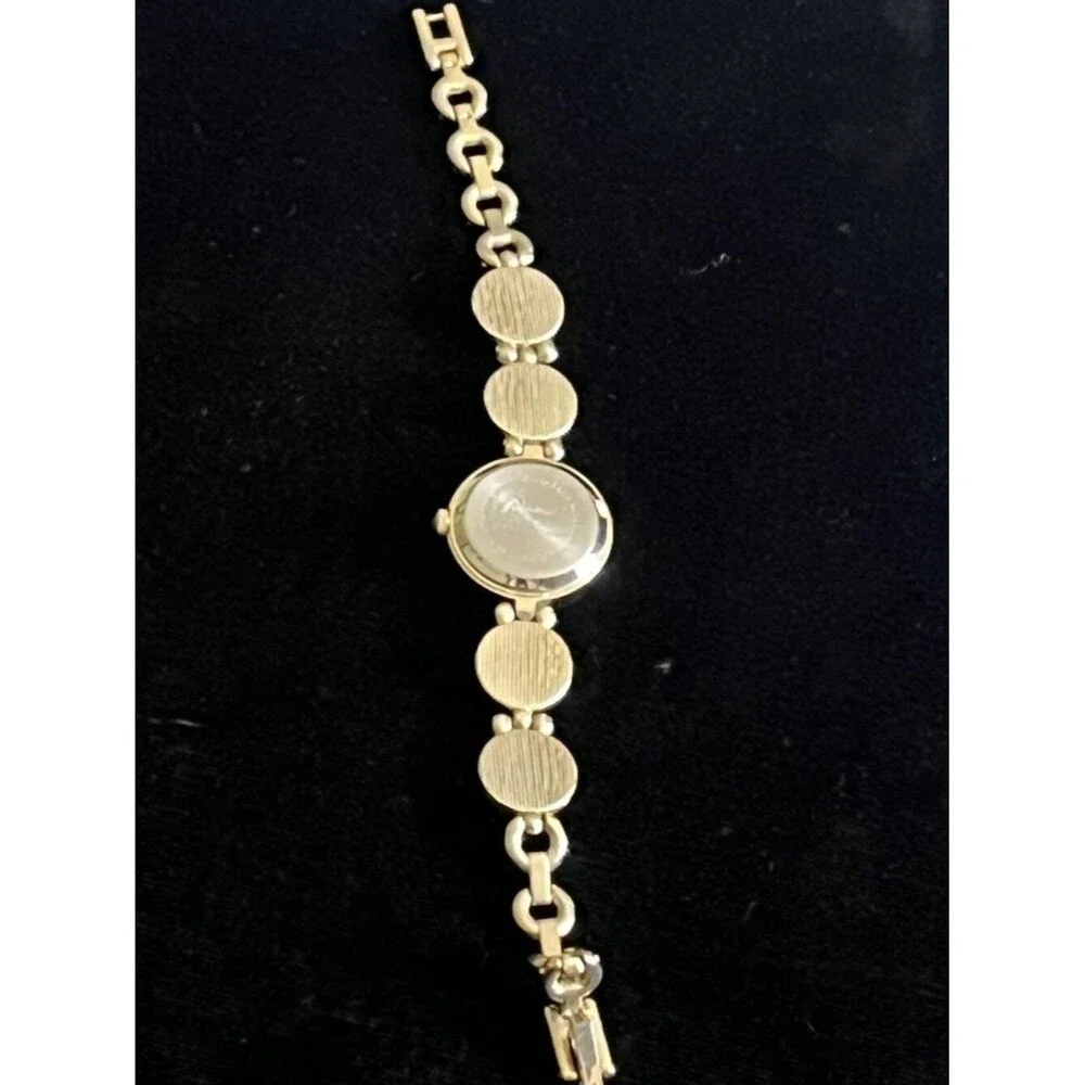 Royalton Womens Mother of Pearl Crystal Bracelet Watch V377